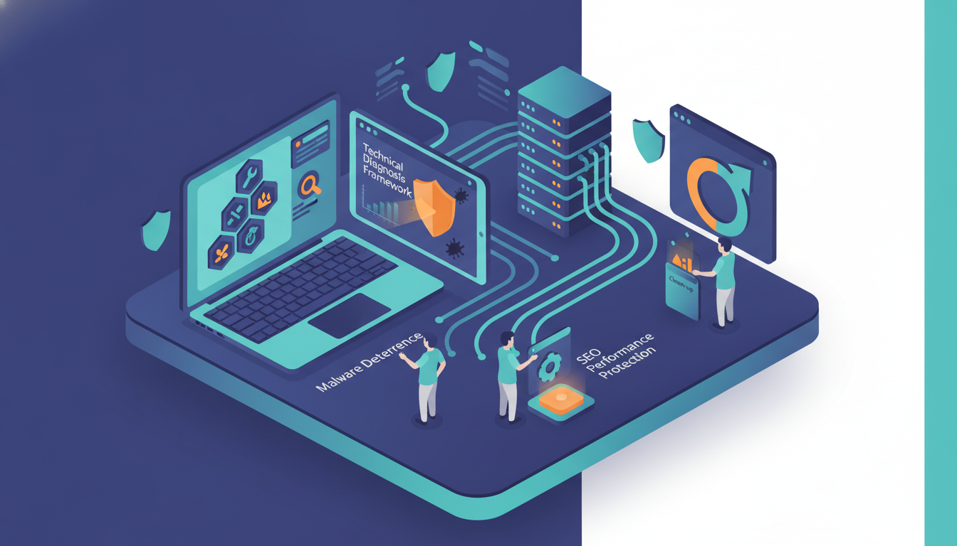 Audit Keamanan Website Bisnis UMKM: Framework Diagnosa Teknis, Deterensi Malware, dan Proteksi Performa SEO