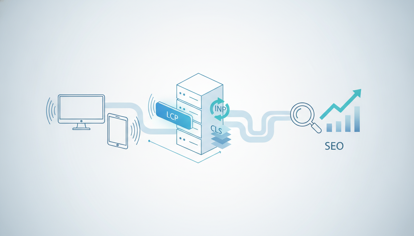 Optimasi Core Web Vitals Website Bisnis UMKM: Diagnosis Bottleneck dan Strategi Teknis