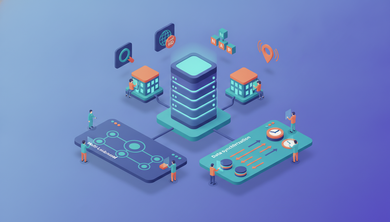 Strategi Local SEO Otomatis untuk Cabang Bisnis UMKM: Arsitektur Multi-Lokasi dan Sinkronisasi Data